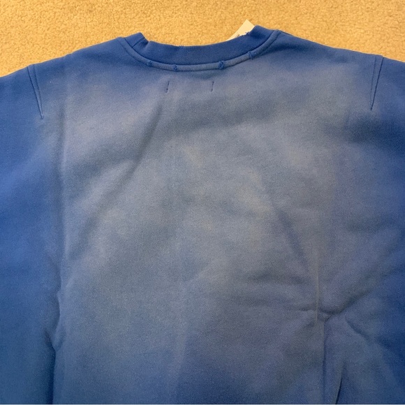 Purple Brand New York City Victoria Blue Sweatshirt Long Sleeve Mens Size M NEW - Picture 11 of 16